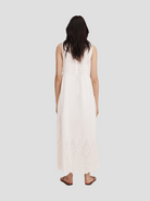 Vintage White Louisa Shift Midi Dress,POSSE,- Fivestory New York