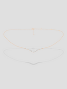 Petite Radiant Chain Necklace,Marie Mas,- Fivestory New York