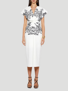 Jackie Twist Front Midi Dress,Prabal Gurung,- Fivestory New York