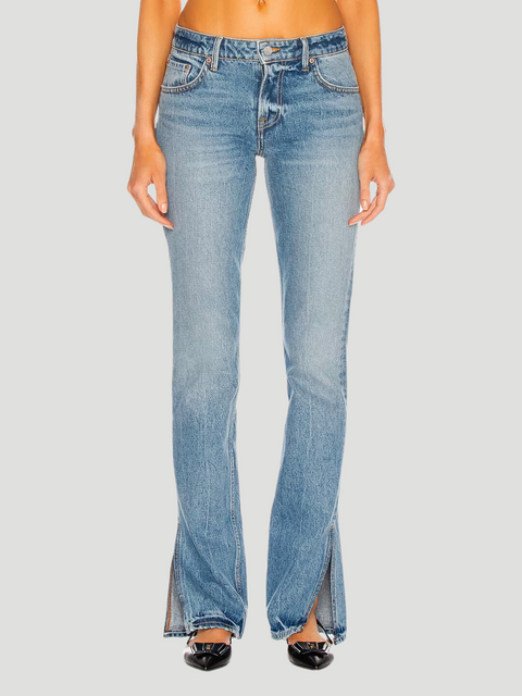 Hailey Low Rise Slim Bootcut Jeans,GRLFRND,- Fivestory New York