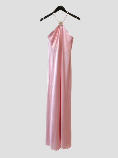 Beverly Dress in Rose,Dmn,- Fivestory New York