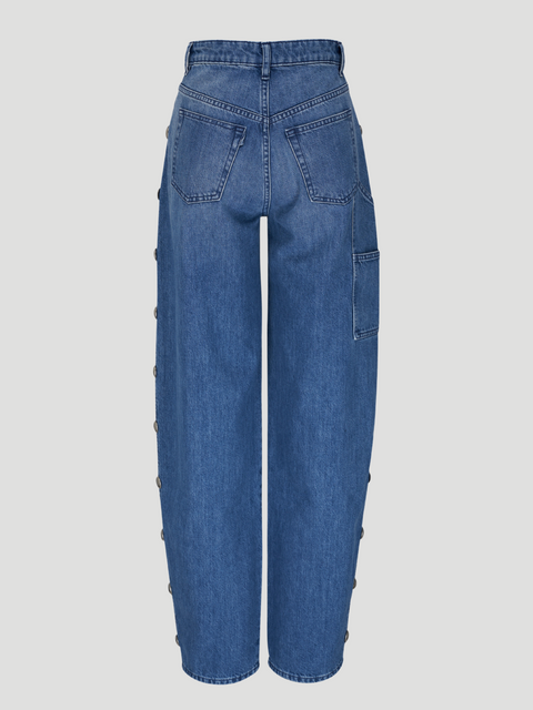 Nicole Studded Deep Blue Jean,3x1,- Fivestory New York