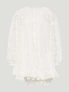 Gyliane Cotton and Silk Minidress,Isabel Marant,- Fivestory New York