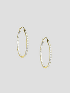 Gold Rhinestone Hoops,elaMariie,- Fivestory New York