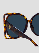 Rectangular Tortoise Shell Sunglasses,Linda Farrow,- Fivestory New York