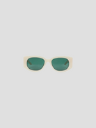 Memphis Wave Sunglasses in Cream,CASABLANCA,- Fivestory New York