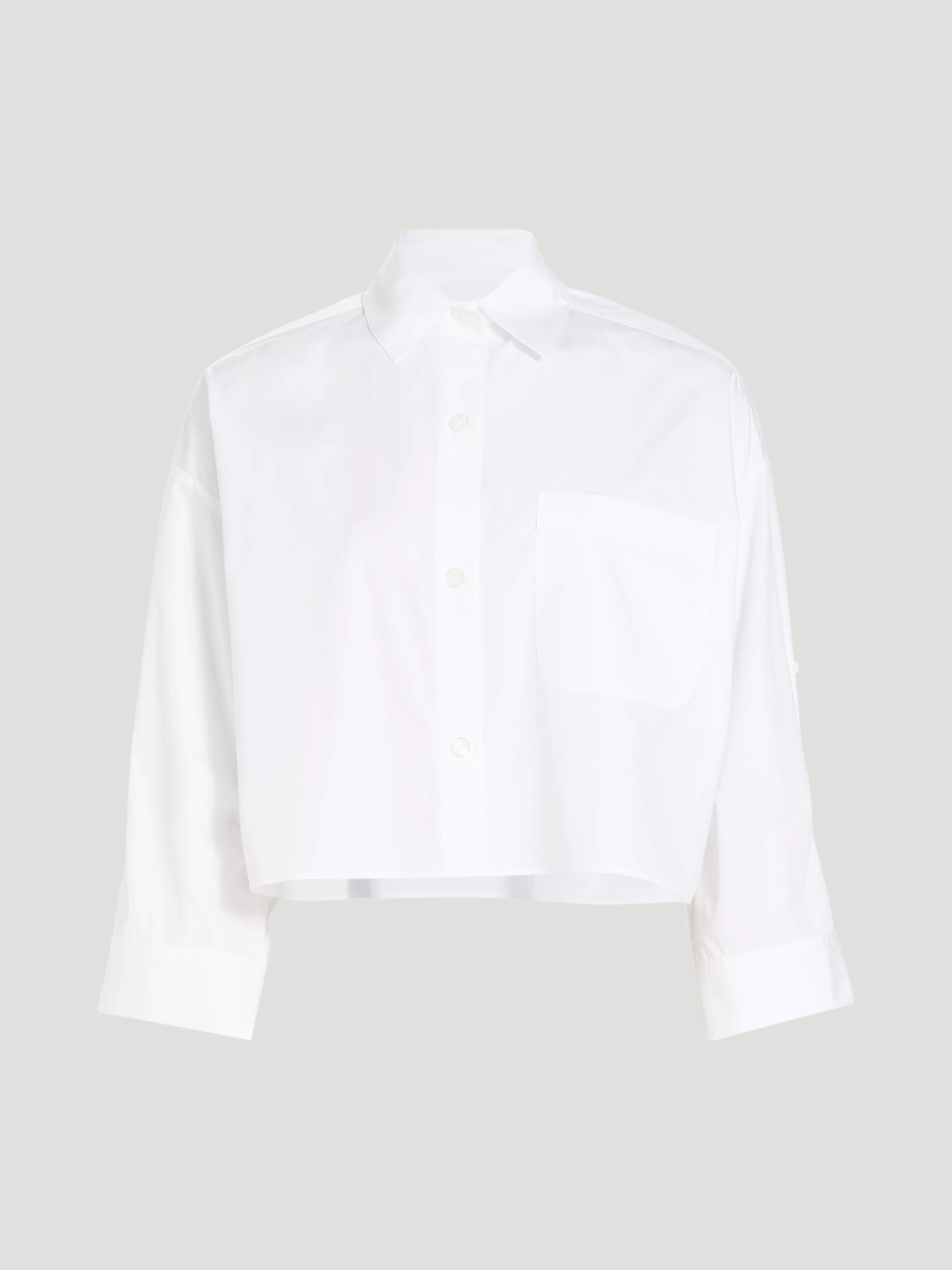 Next-Ex White Cotton Poplin Shirt,Twp,- Fivestory New York