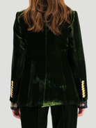 Olive Mila Velvet Jacket,DMN,- Fivestory New York