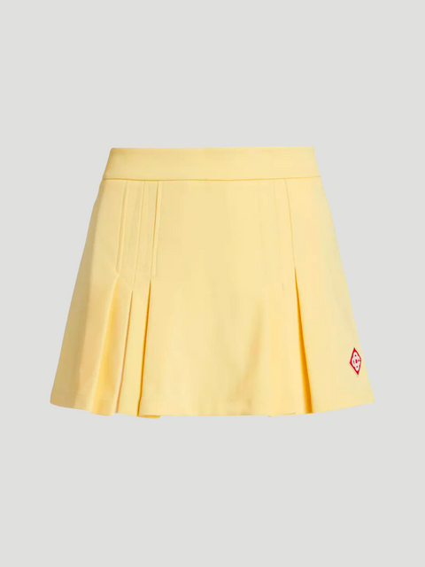 Box Pleated Miniskirt