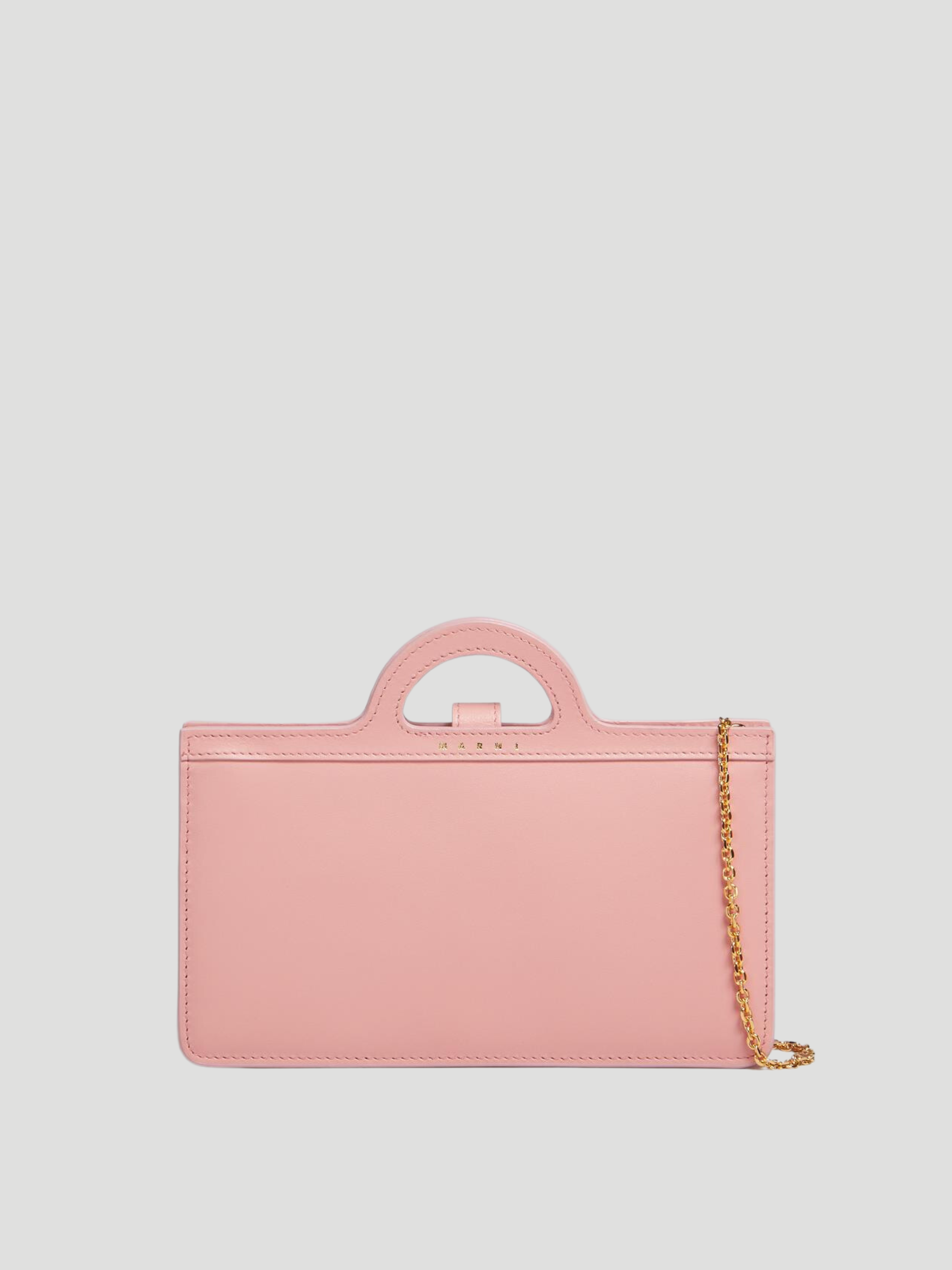 Long Wallet Crossbody in Blush,MARNI,- Fivestory New York