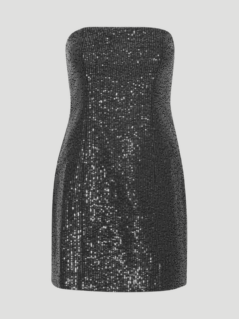 Twill Sequin Mini Dress,ROTATE Birger Christensen,- Fivestory New York