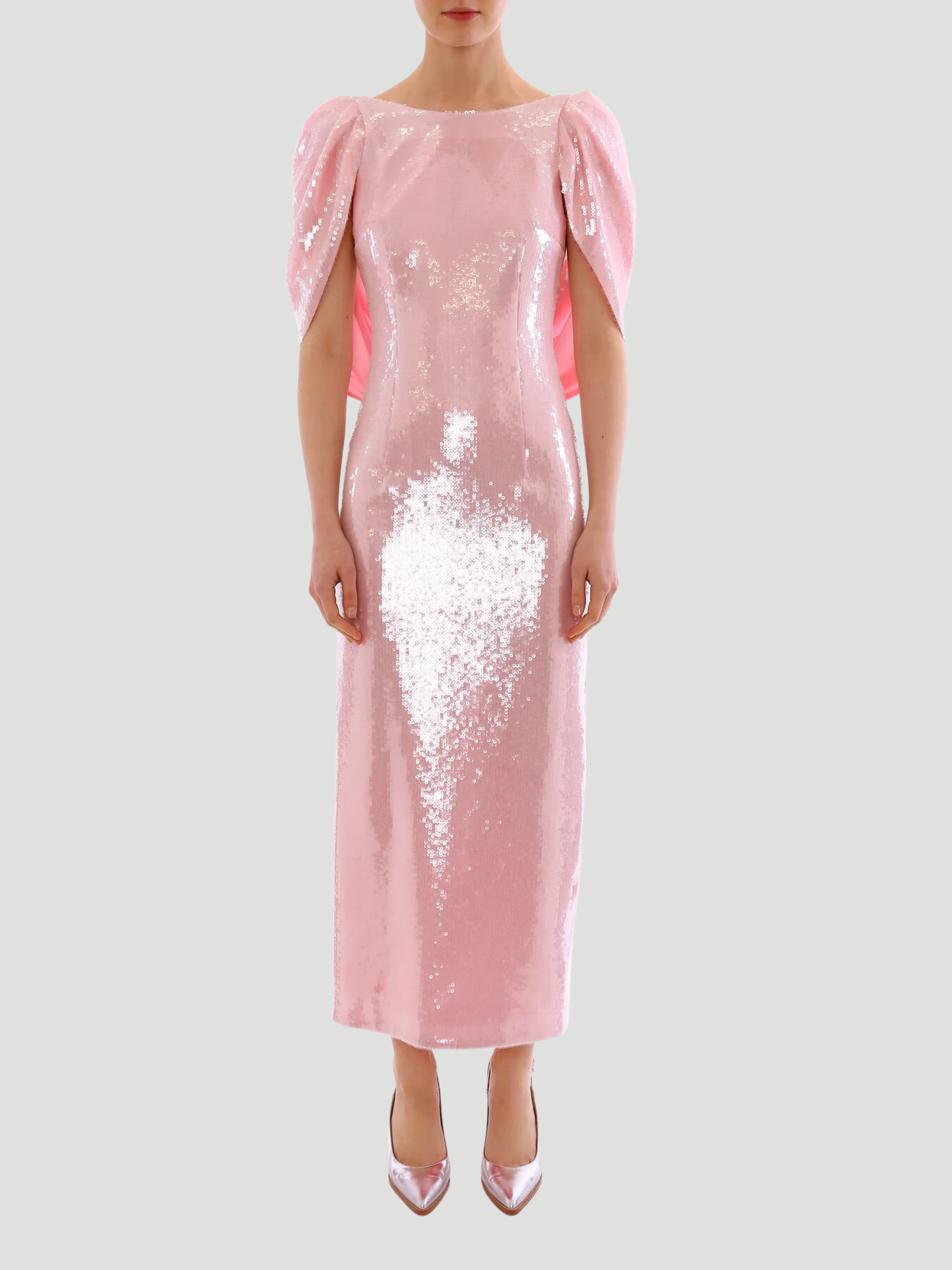 huishan zhang pink dress Huishan Zhang Floral Print Long Dress - Pink Dresses, Clothing - ZHG20941