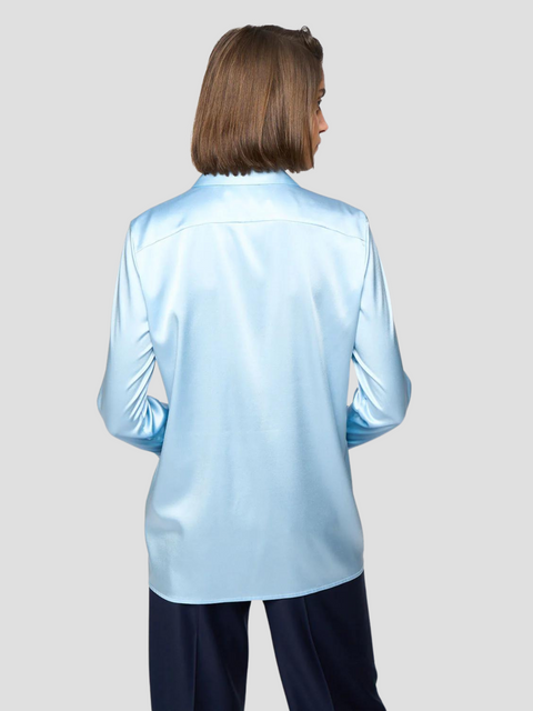 Regina Shirt in Blue,DMN,- Fivestory New York