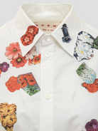 Floral Printied Belted Shirt Dress,Marni,- Fivestory New York