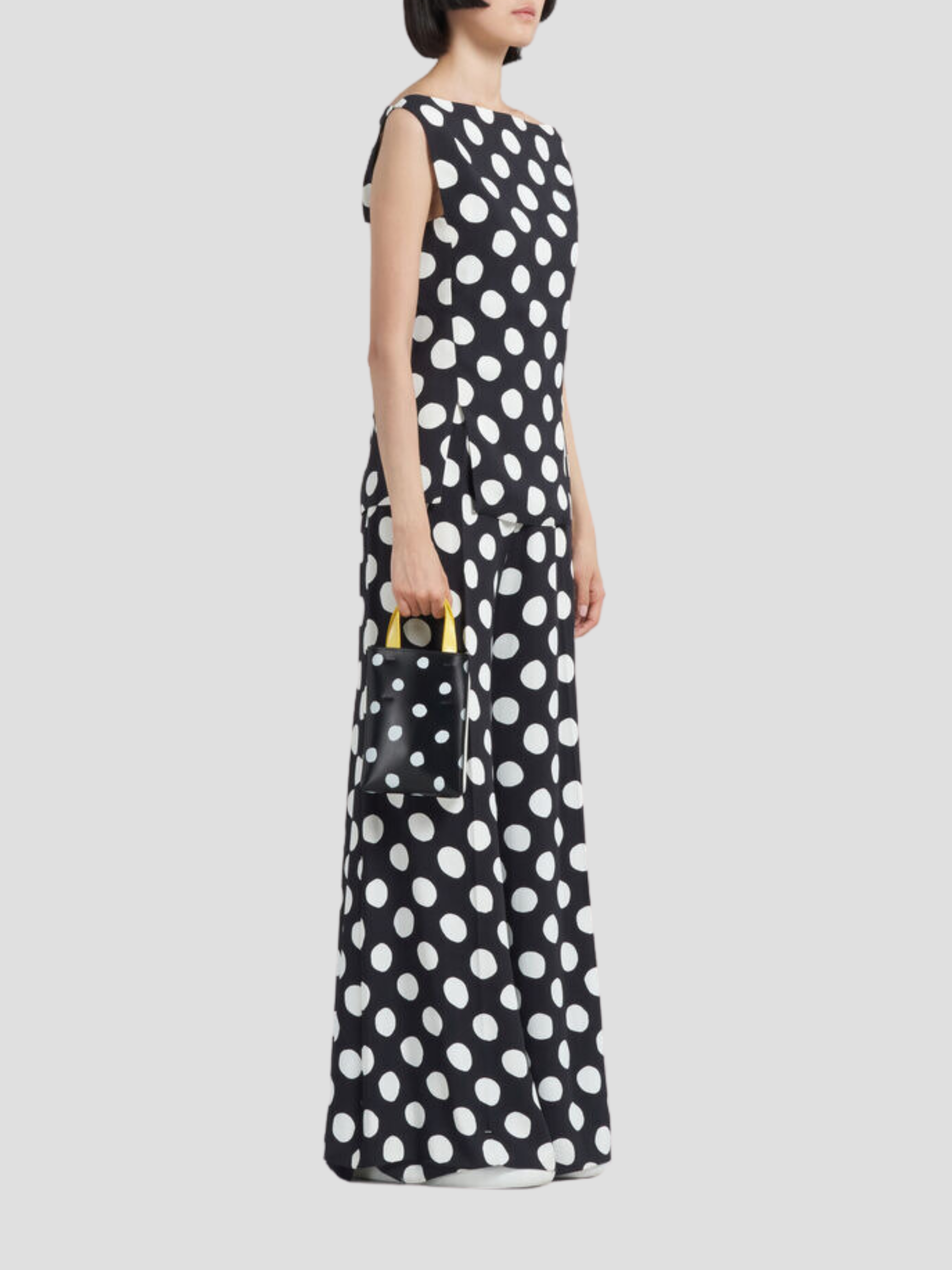 Polka Dot Sleeveless Top,MARNI,- Fivestory New York