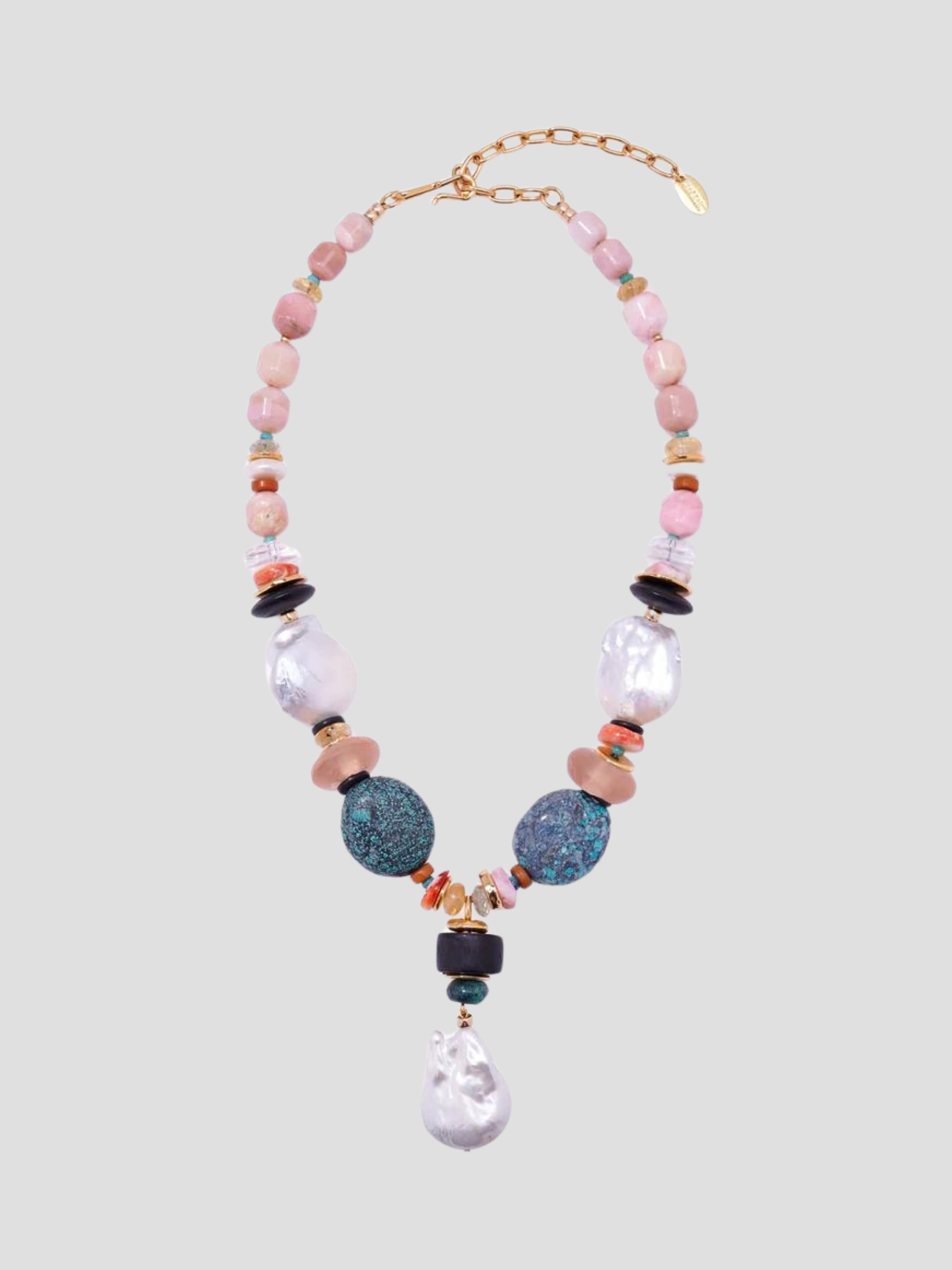 Forms in Nature Necklace,Lizzie Fortunato Jewels,- Fivestory New York