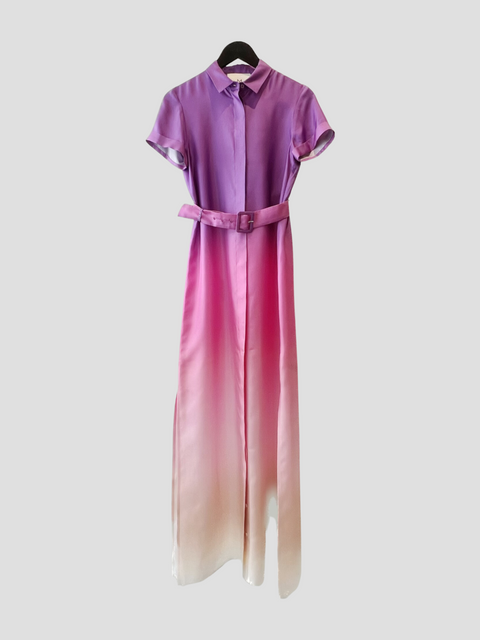 Redonna Maxi Dress in Purple/Pink,Dmn,- Fivestory New York