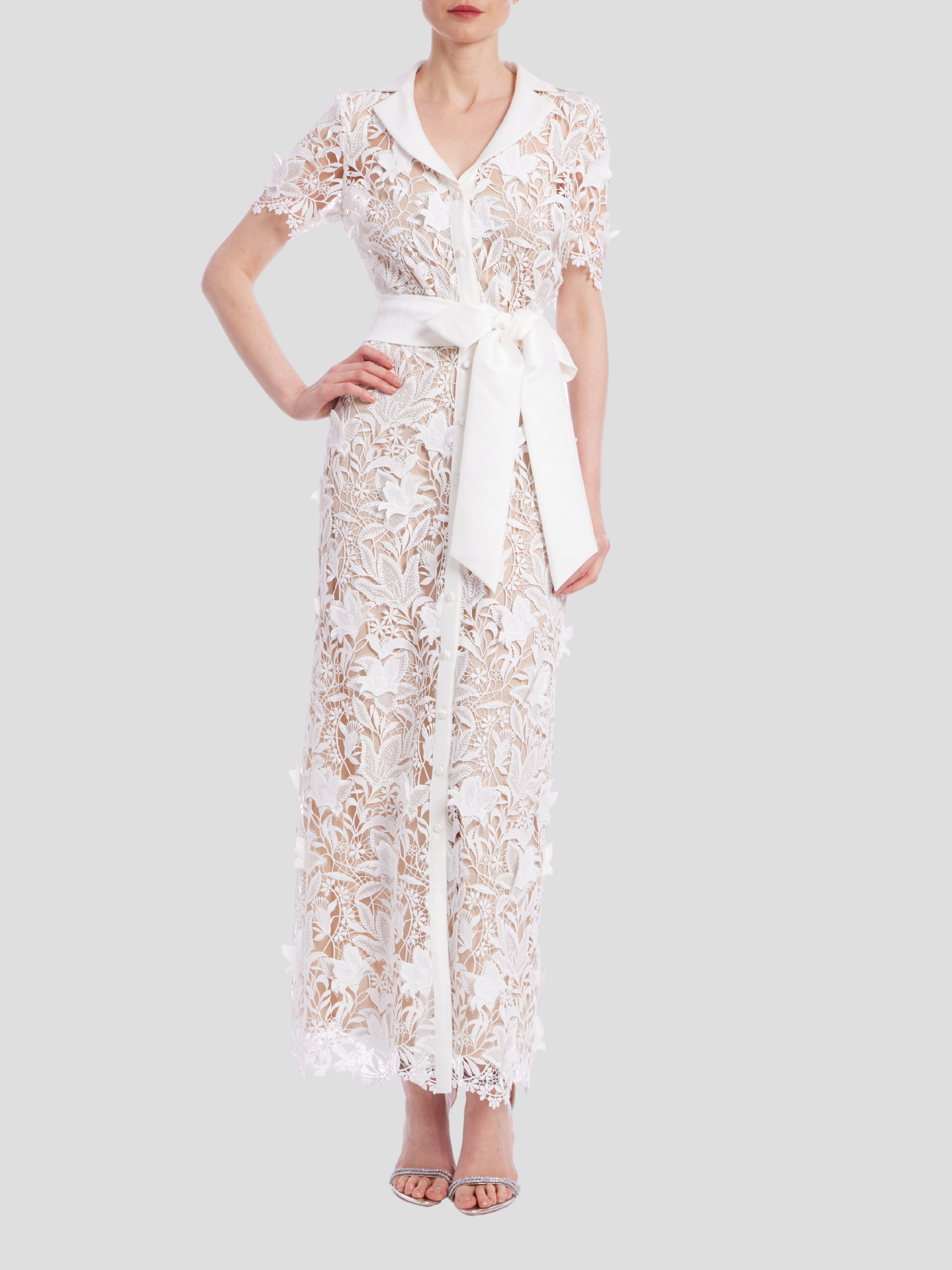 Badgley mischka shirt dress shop