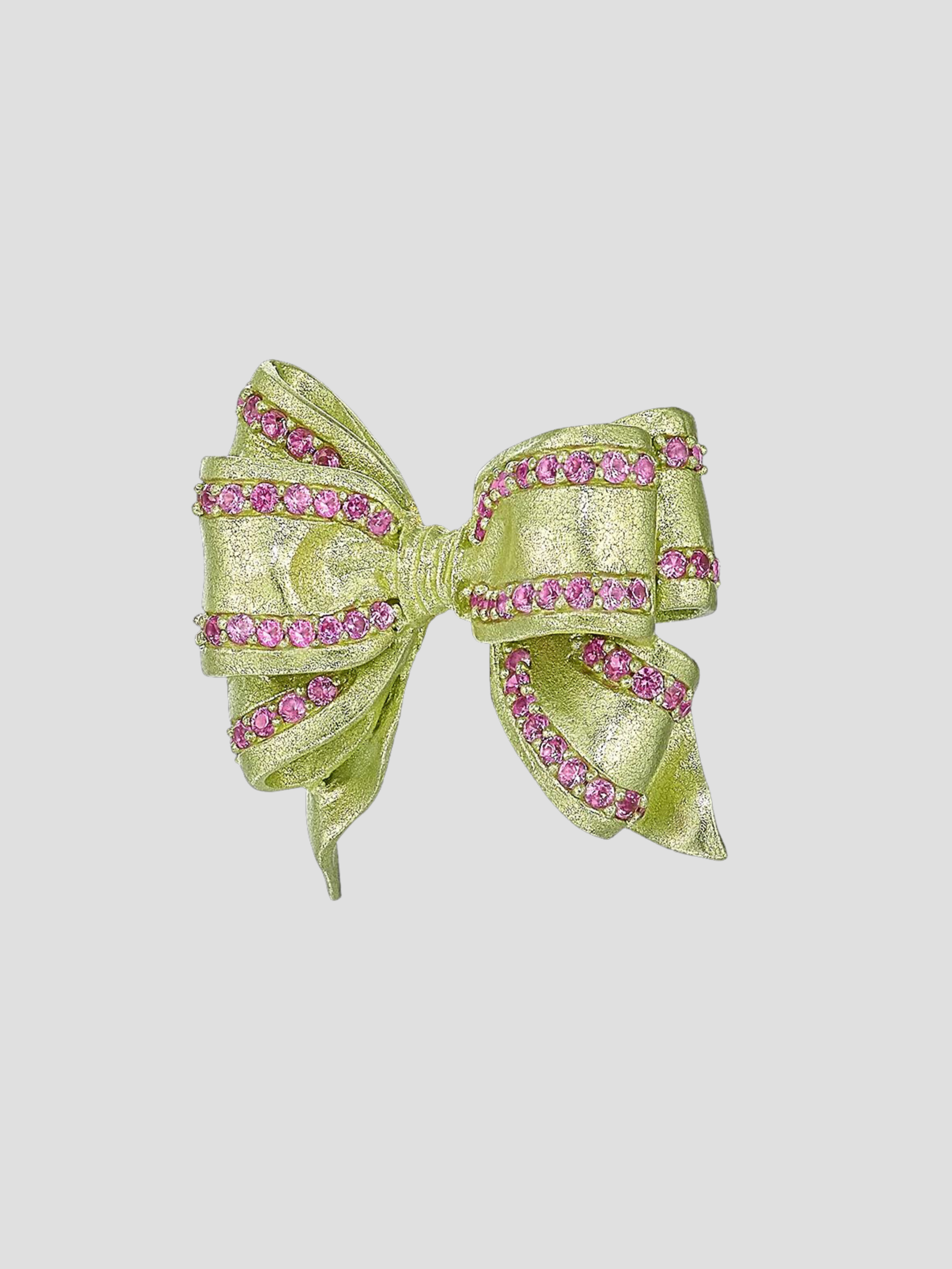 Citrus Mini Bow Tie Earrings,Anabela Chan,- Fivestory New York