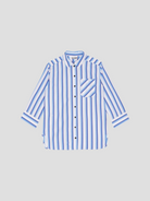 Stripe Cotton Shirt,Ganni,- Fivestory New York