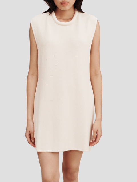 Cream Harlee Mini Dress,POSSE,- Fivestory New York