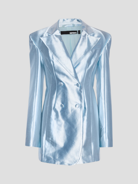Shiny Suiting Blazer Dress,ROTATE Birger Christensen,- Fivestory New York