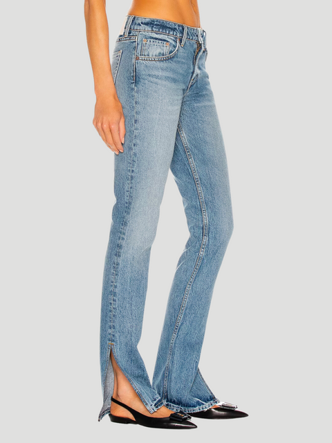 Hailey Low Rise Slim Bootcut Jeans,GRLFRND,- Fivestory New York