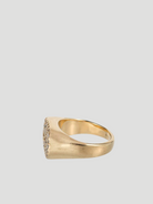 Pavé Diamond Signet Ring,Ali Grace Jewelry,- Fivestory New York