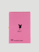 Pink Playboy Lips Book Clutch,Olympia Le Tan,- Fivestory New York