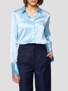 Regina Shirt in Blue,DMN,- Fivestory New York