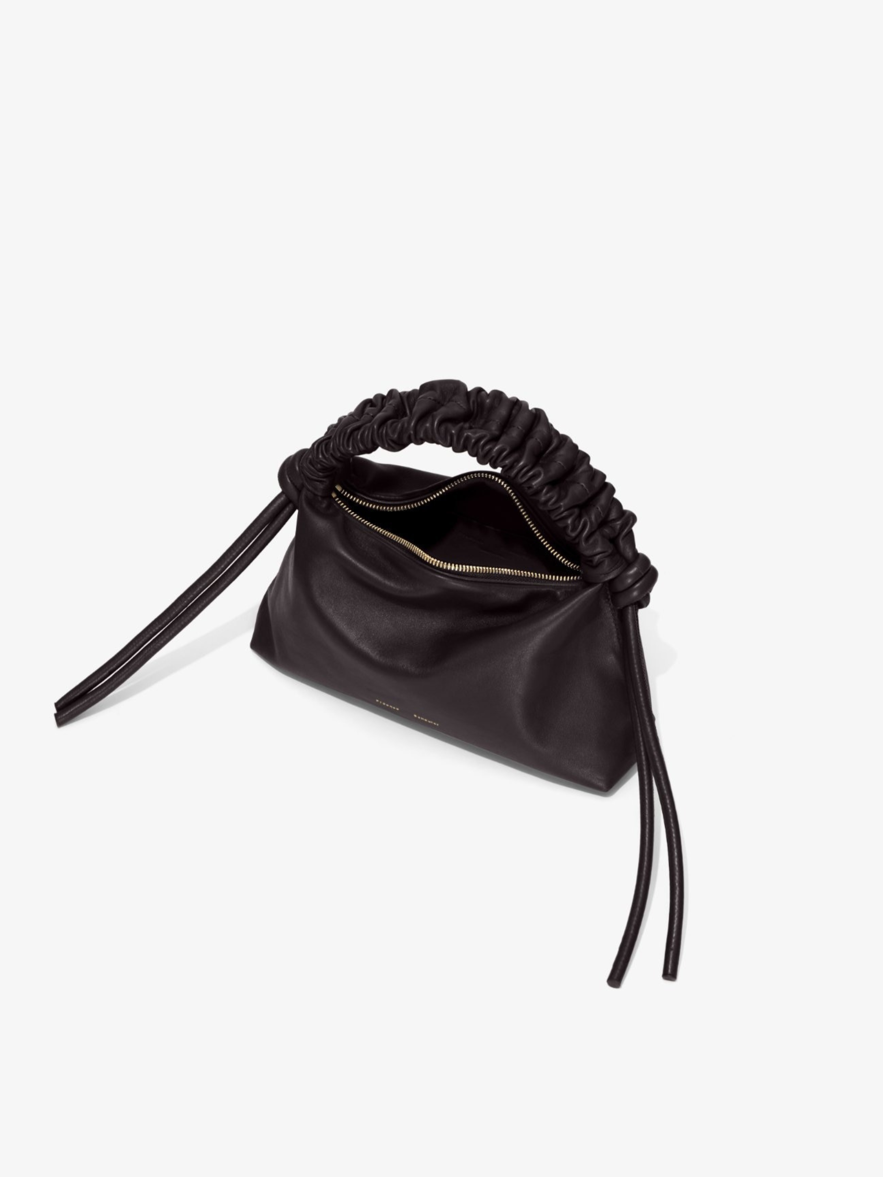 Drawstring Bucket Lamb Black