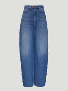 Nicole Studded Deep Blue Jean,3x1,- Fivestory New York