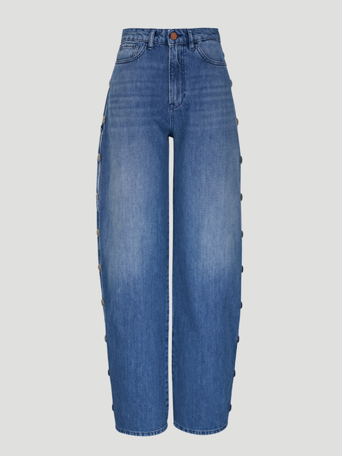 Nicole Studded Deep Blue Jean,3x1,- Fivestory New York