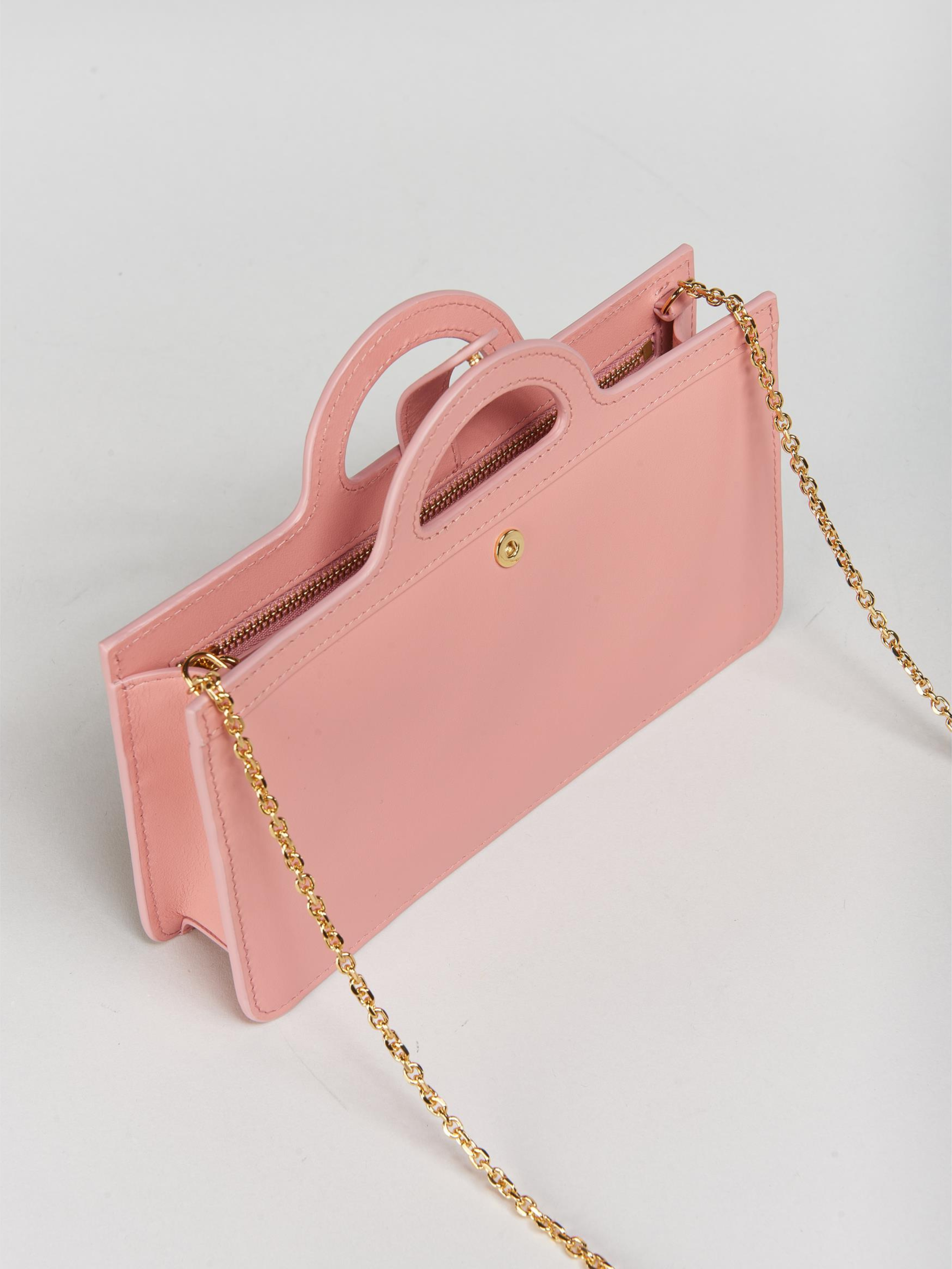 Long Wallet Crossbody in Blush,MARNI,- Fivestory New York