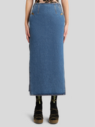 Denim Midi Skirt,Etro,- Fivestory New York