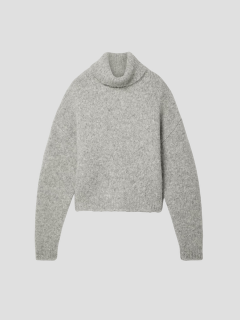 Sierra Sweater in Light Grey,NILI LOTAN,- Fivestory New York