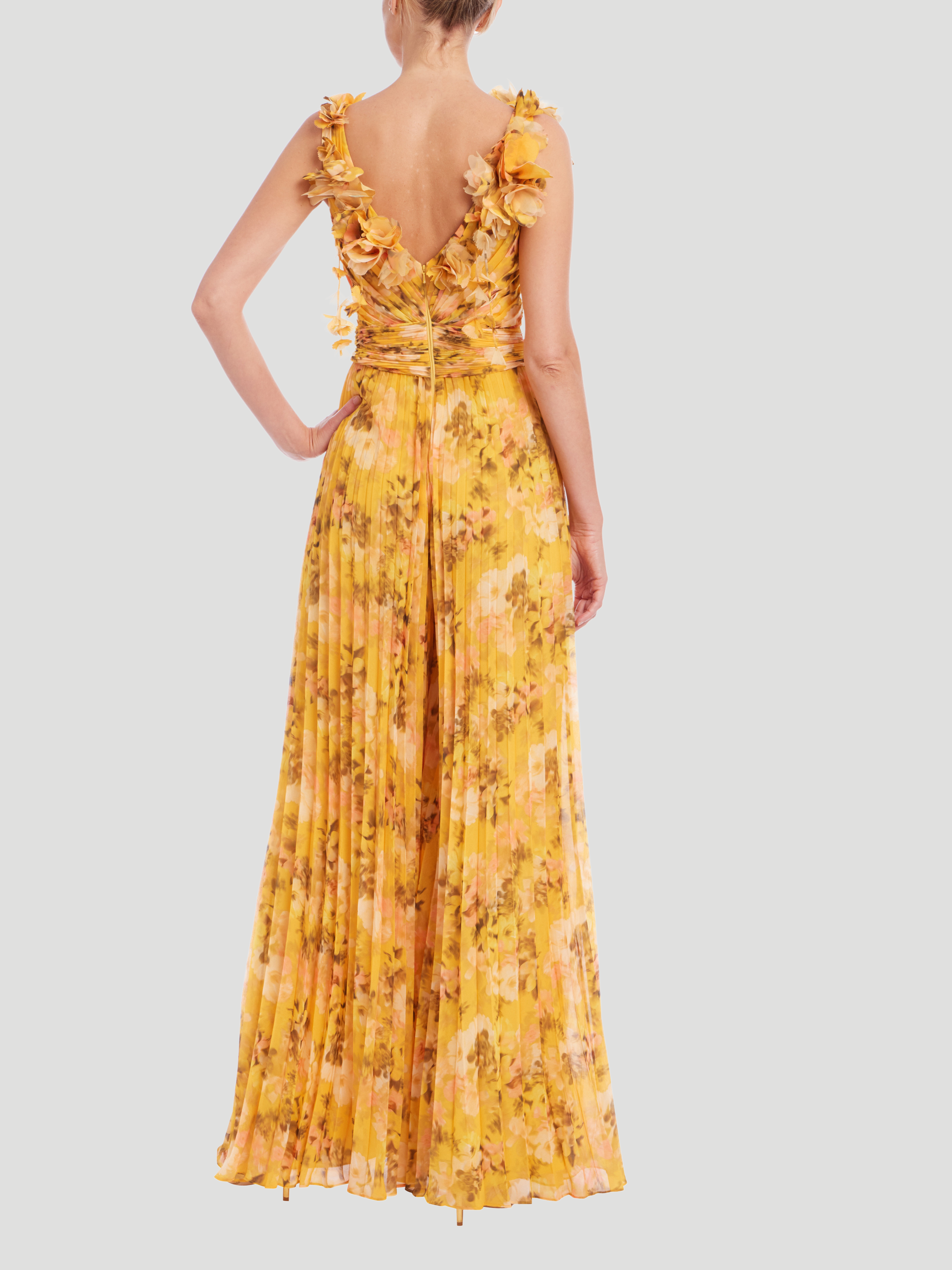Printed Wide-Leg Jumpsuit Printed Wide-Leg Jumpsuit