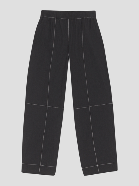 Elasticated Curve Pants,Ganni,- Fivestory New York