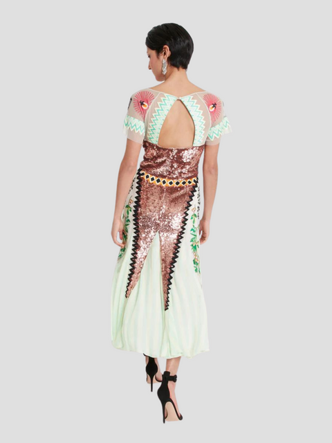 Talia Dress in Seashell