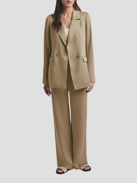 The Suits You Blazer in Tan,FAVORITE DAUGHTER,- Fivestory New York