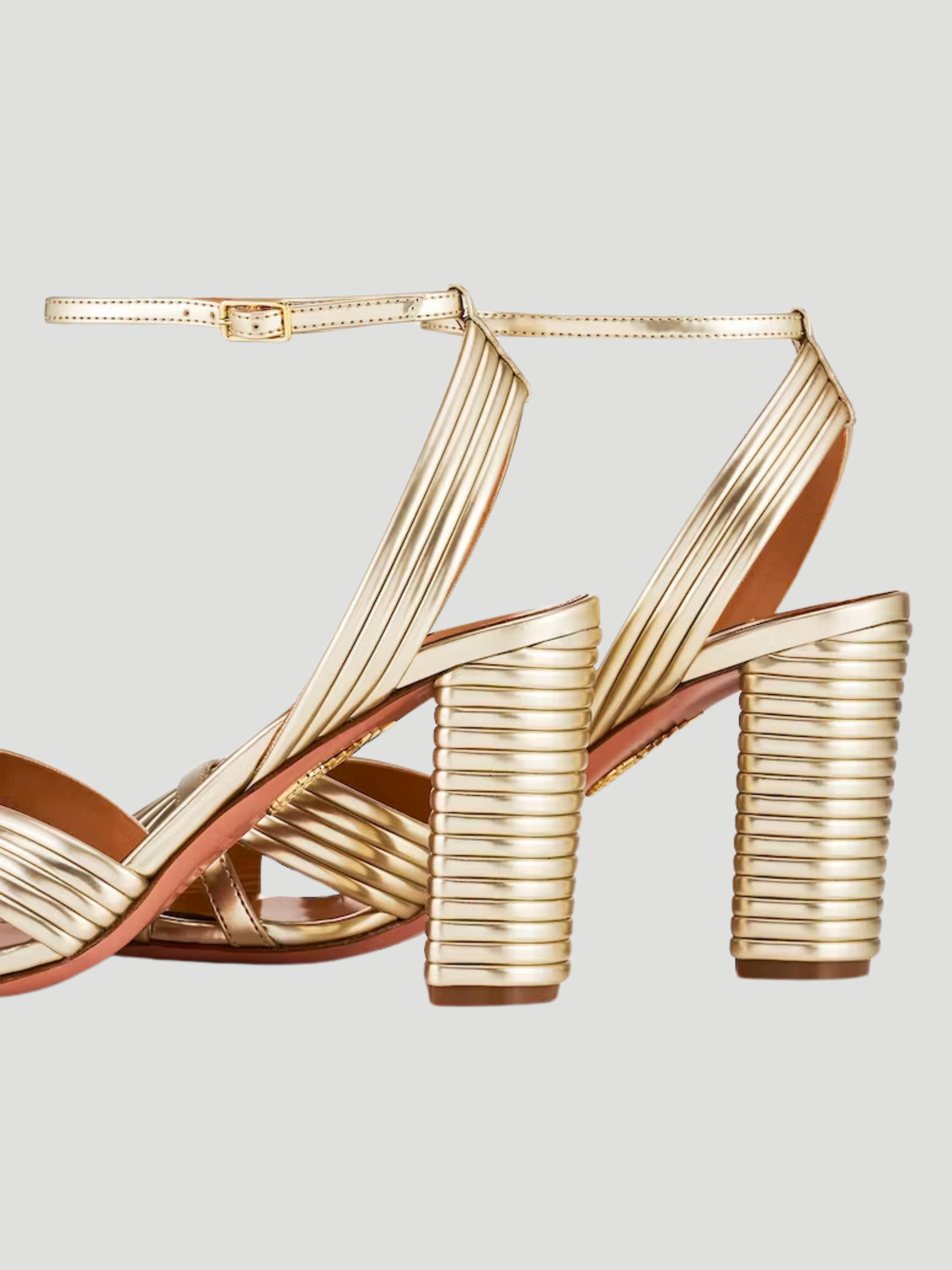 85mm Gold Very Sundance Sandal,Aquazzura,- Fivestory New York