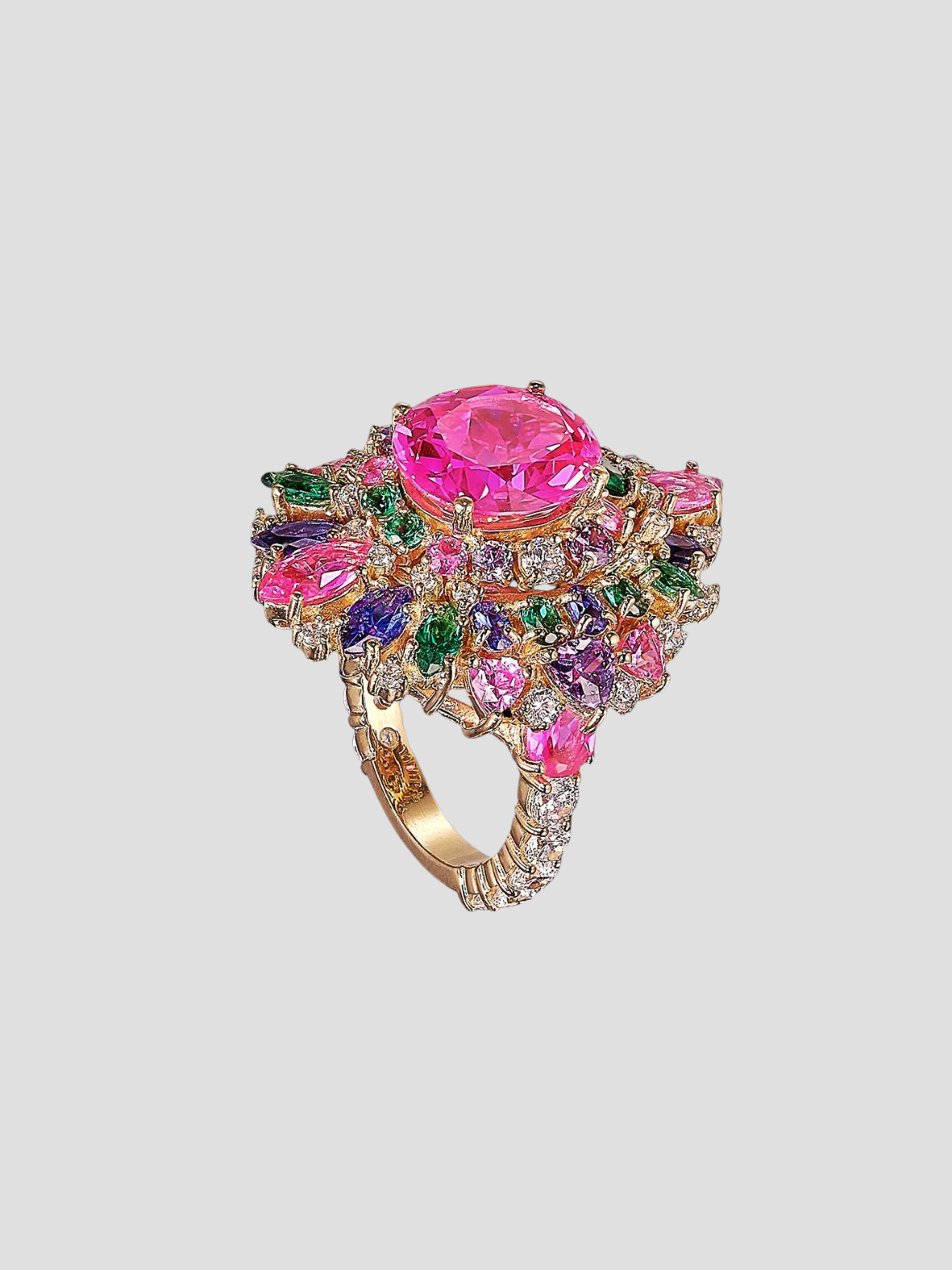 Peacock Mirage Ring,Anabela Chan,- Fivestory New York