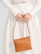 Prisma Mini Pochette in Orange,MARNI,- Fivestory New York