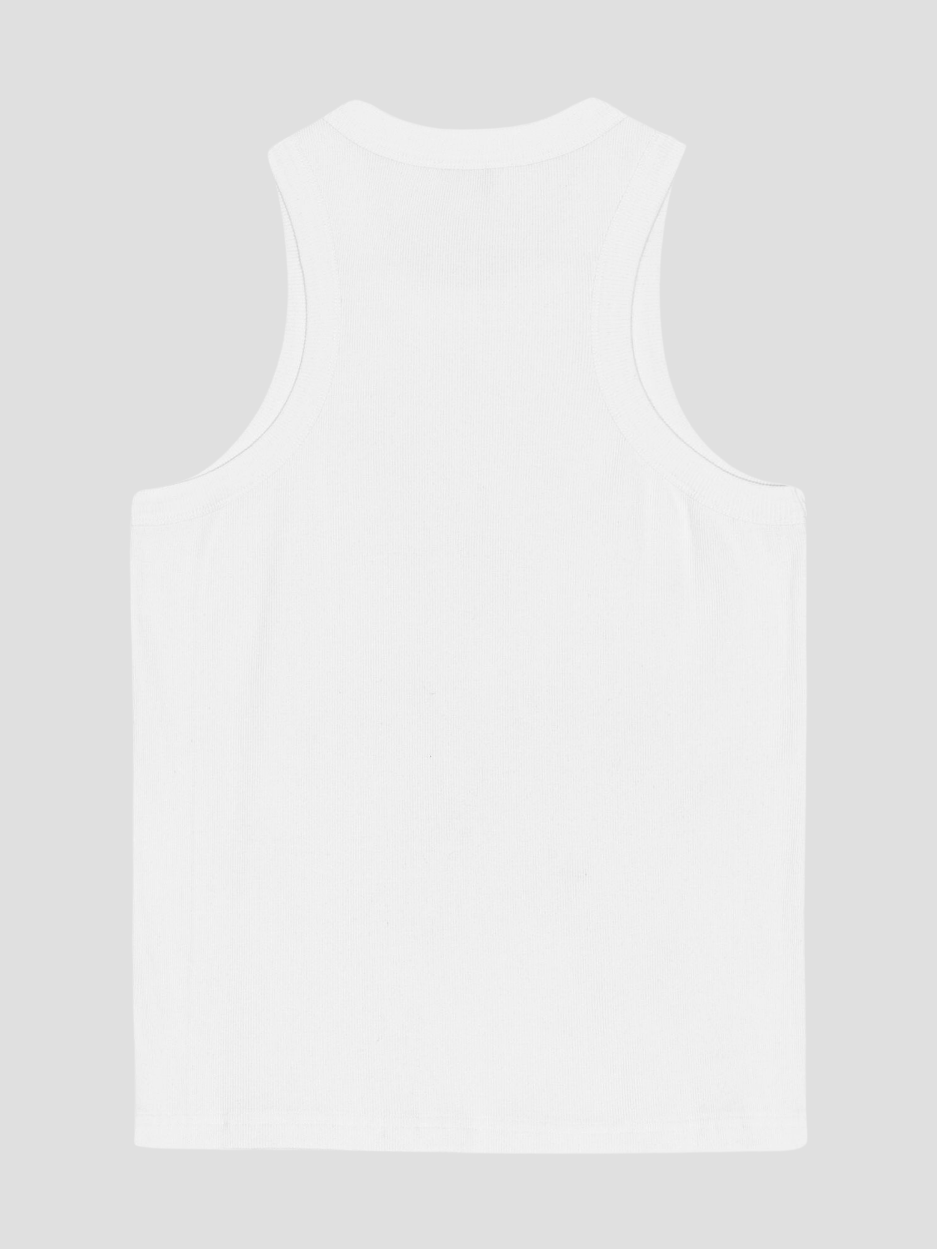 Rib Jersey Embellish Tank Top,Ganni,- Fivestory New York