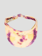 Tyry Yellow Tie Dye Adjustable Cap Visor,Isabel Marant,- Fivestory New York