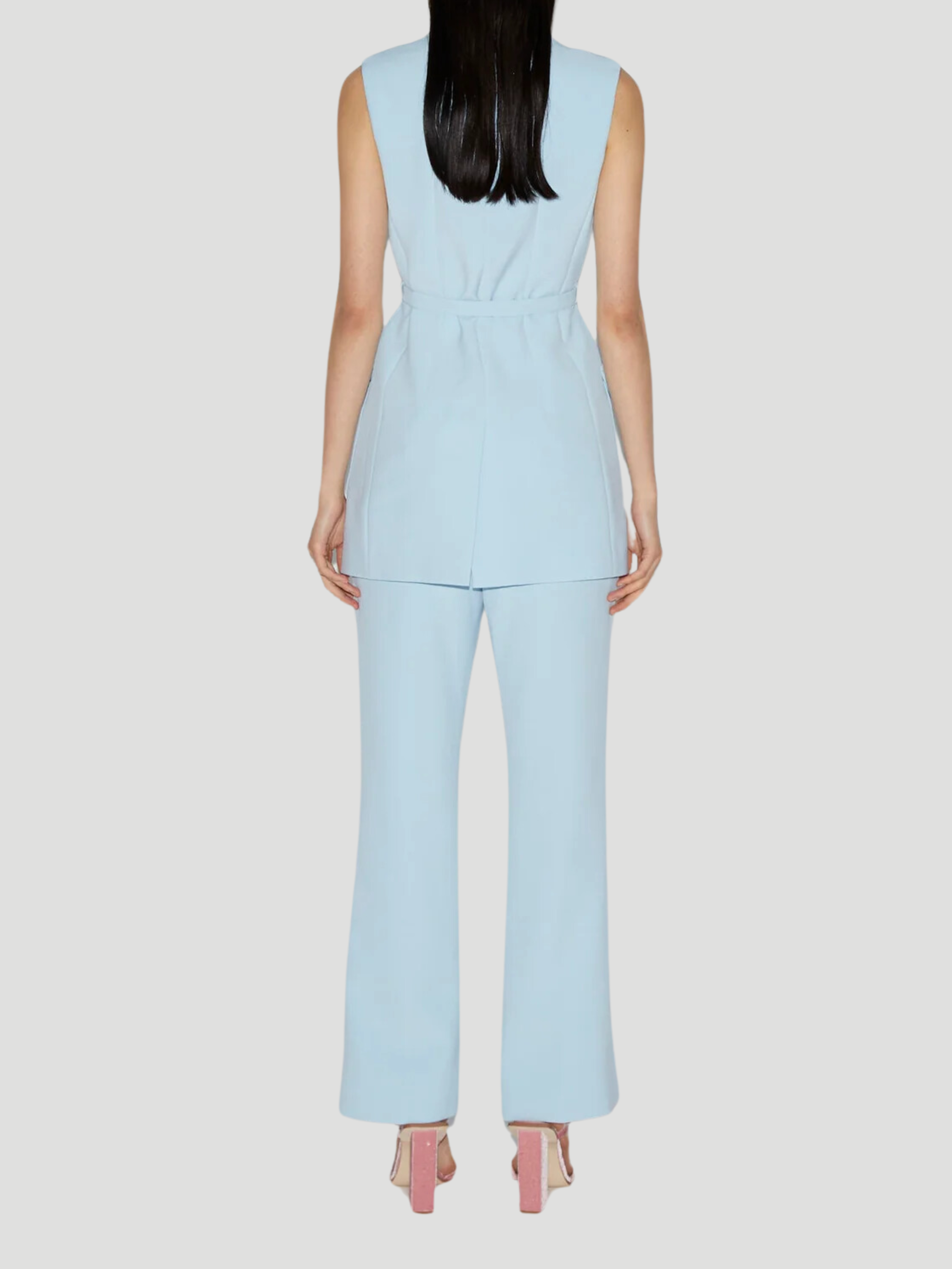 Sky Blue Adam Cropped Trouser,Huishan Zhang,- Fivestory New York