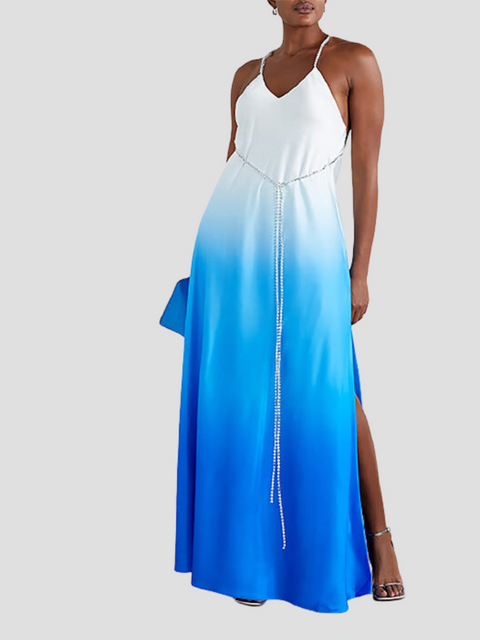 Ombre Dress in Blue,Semsem,- Fivestory New York