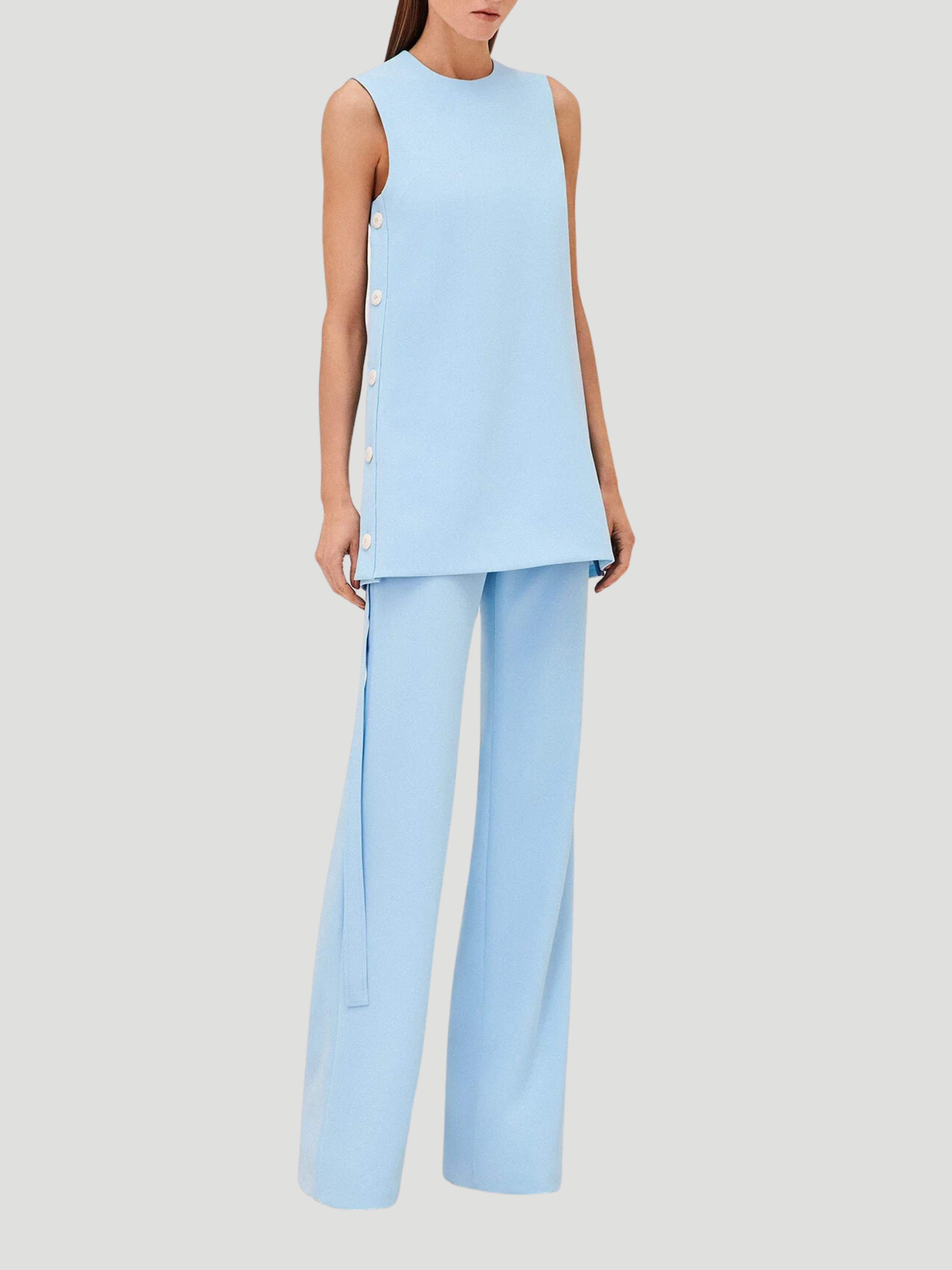 Roks Straight Belted Pant,Alexis,- Fivestory New York