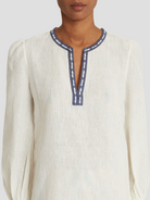 Ivory Vera Light Wind Shirt,Emporio Sirenuse,- Fivestory New York