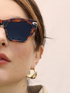 Tortoise Heather Panthera Sunglasses,Feroce Eyewear,- Fivestory New York